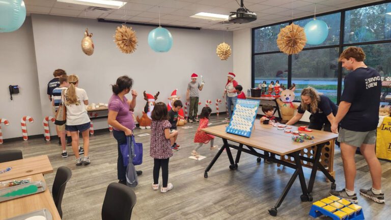 inspire nd pics with santa event